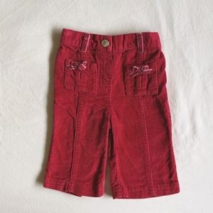 george corduroy pants 3 months baby girl